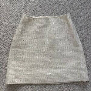 NWT Club Monaco Cream Skirt